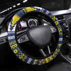 Merry Queensland Cowboys Steering Wheel Cover Christmas Rugby League Spirit - Aussie Hoodie