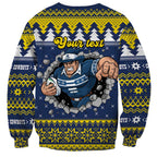 Merry Queensland Cowboys Personalised Sweatshirt Christmas Rugby League Spirit - Aussie Hoodie
