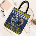 Merry Queensland Cowboys Personalised Tote Bag Christmas Rugby League Spirit - Aussie Hoodie