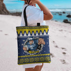 Merry Queensland Cowboys Personalised Tote Bag Christmas Rugby League Spirit - Aussie Hoodie