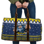 Merry Queensland Cowboys Personalised Travel Bag Christmas Rugby League Spirit - Aussie Hoodie