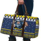 Merry Queensland Cowboys Personalised Travel Bag Christmas Rugby League Spirit - Aussie Hoodie