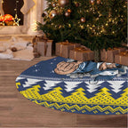 Merry Queensland Cowboys Personalised Tree Skirt Christmas Rugby League Spirit - Aussie Hoodie