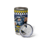 Merry Queensland Cowboys Personalised Tumbler Cup Christmas Rugby League Spirit - Aussie Hoodie