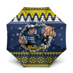 Merry Queensland Cowboys Personalised Umbrella Christmas Rugby League Spirit - Aussie Hoodie