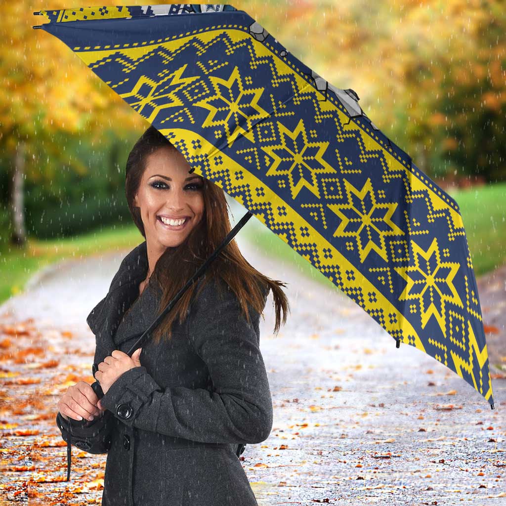 Merry Queensland Cowboys Personalised Umbrella Christmas Rugby League Spirit - Aussie Hoodie
