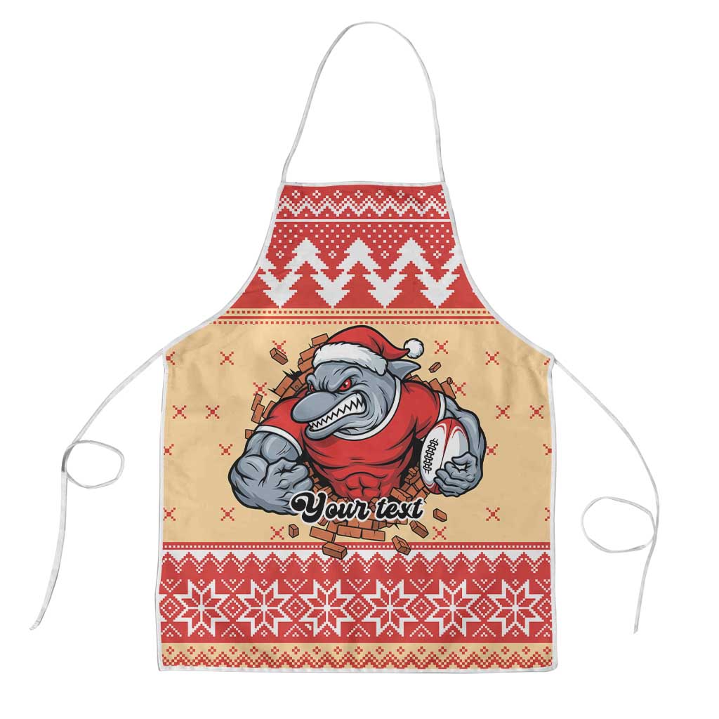 Redcliffe Strong Dolphins Personalised Apron Christmas Rugby League Spirit - Aussie Hoodie
