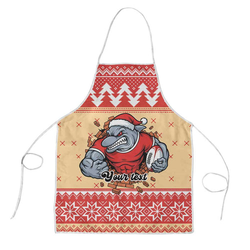 Redcliffe Strong Dolphins Personalised Apron Christmas Rugby League Spirit - Aussie Hoodie