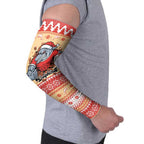 Redcliffe Strong Dolphins Personalised Arm Sleeves Christmas Rugby League Spirit - Aussie Hoodie