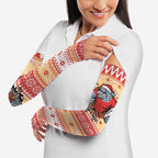 Redcliffe Strong Dolphins Personalised Arm Sleeves Christmas Rugby League Spirit - Aussie Hoodie