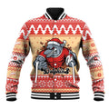 Redcliffe Strong Dolphins Personalised Baseball Jacket Christmas Rugby League Spirit - Aussie Hoodie