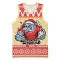 Redcliffe Strong Dolphins Personalised Basketball Jersey Christmas Rugby League Spirit - Aussie Hoodie