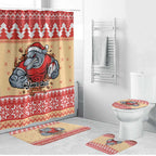 Redcliffe Strong Dolphins Personalised Bathroom Set Christmas Rugby League Spirit - Aussie Hoodie