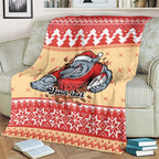 Redcliffe Strong Dolphins Personalised Blanket Christmas Rugby League Spirit - Aussie Hoodie