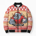 Redcliffe Strong Dolphins Personalised Bomber Puffer Jacket Christmas Rugby League Spirit - Aussie Hoodie