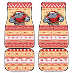 Redcliffe Strong Dolphins Personalised Car Mats Christmas Rugby League Spirit - Aussie Hoodie