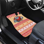 Redcliffe Strong Dolphins Personalised Car Mats Christmas Rugby League Spirit - Aussie Hoodie