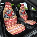 Redcliffe Strong Dolphins Personalised Car Seat Cover Christmas Rugby League Spirit - Aussie Hoodie