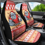 Redcliffe Strong Dolphins Personalised Car Seat Cover Christmas Rugby League Spirit - Aussie Hoodie