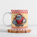 Redcliffe Strong Dolphins Personalised Ceramic Mug Christmas Rugby League Spirit - Aussie Hoodie