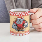 Redcliffe Strong Dolphins Personalised Ceramic Mug Christmas Rugby League Spirit - Aussie Hoodie
