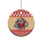 Redcliffe Strong Dolphins Personalised Ceramic Ornament Christmas Rugby League Spirit - Aussie Hoodie
