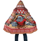 Redcliffe Strong Dolphins Personalised Cloak Christmas Rugby League Spirit - Aussie Hoodie
