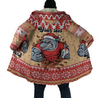 Redcliffe Strong Dolphins Personalised Cloak Christmas Rugby League Spirit - Aussie Hoodie
