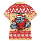 Redcliffe Strong Dolphins Personalised Family Matching Mermaid Dress and Hawaiian Shirt Christmas Rugby League Spirit - Aussie Hoodie