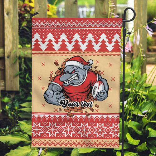 Redcliffe Strong Dolphins Personalised Garden Flag Christmas Rugby League Spirit - Aussie Hoodie