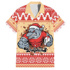 Redcliffe Strong Dolphins Personalised Hawaiian Shirt Christmas Rugby League Spirit - Aussie Hoodie