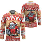 Redcliffe Strong Dolphins Personalised Hockey Jersey Christmas Rugby League Spirit - Aussie Hoodie