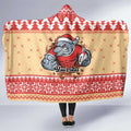 Redcliffe Strong Dolphins Personalised Hooded Blanket Christmas Rugby League Spirit - Aussie Hoodie
