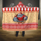 Redcliffe Strong Dolphins Personalised Hooded Blanket Christmas Rugby League Spirit - Aussie Hoodie