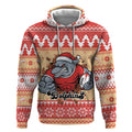 Redcliffe Strong Dolphins Personalised Hoodie Christmas Rugby League Spirit - Aussie Hoodie