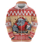 Redcliffe Strong Dolphins Personalised Hoodie Christmas Rugby League Spirit - Aussie Hoodie