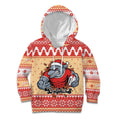 Redcliffe Strong Dolphins Personalised Kid Hoodie Christmas Rugby League Spirit - Aussie Hoodie