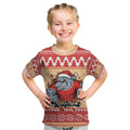 Redcliffe Strong Dolphins Personalised Kid T Shirt Christmas Rugby League Spirit - Aussie Hoodie