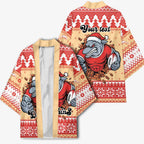 Redcliffe Strong Dolphins Personalised Kimono Christmas Rugby League Spirit - Aussie Hoodie