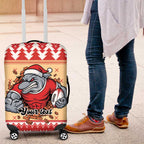 Redcliffe Strong Dolphins Personalised Luggage Cover Christmas Rugby League Spirit - Aussie Hoodie