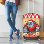 Redcliffe Strong Dolphins Personalised Luggage Cover Christmas Rugby League Spirit - Aussie Hoodie