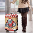 Redcliffe Strong Dolphins Personalised Luggage Cover Christmas Rugby League Spirit - Aussie Hoodie