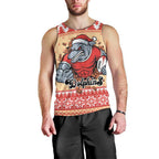 Redcliffe Strong Dolphins Personalised Men Tank Top Christmas Rugby League Spirit - Aussie Hoodie