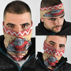 Redcliffe Strong Dolphins Personalised Neck Gaiter Christmas Rugby League Spirit - Aussie Hoodie
