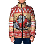 Redcliffe Strong Dolphins Personalised Padded Jacket Christmas Rugby League Spirit - Aussie Hoodie