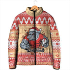 Redcliffe Strong Dolphins Personalised Padded Jacket Christmas Rugby League Spirit - Aussie Hoodie