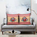 Redcliffe Strong Dolphins Personalised Pillow Cover Christmas Rugby League Spirit - Aussie Hoodie