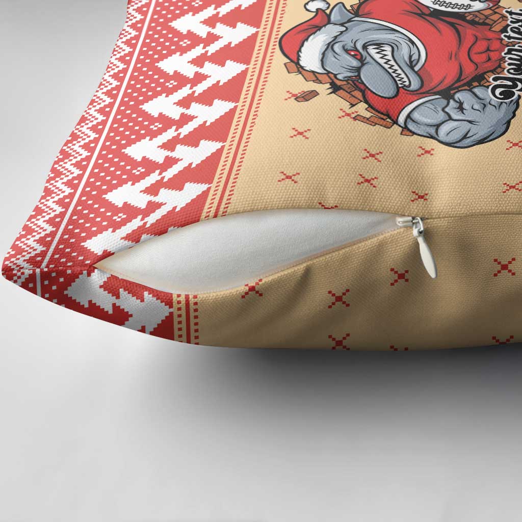 Redcliffe Strong Dolphins Personalised Pillow Cover Christmas Rugby League Spirit - Aussie Hoodie