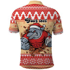 Redcliffe Strong Dolphins Personalised Polo Shirt Christmas Rugby League Spirit - Aussie Hoodie