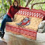 Redcliffe Strong Dolphins Personalised Quilt Christmas Rugby League Spirit - Aussie Hoodie